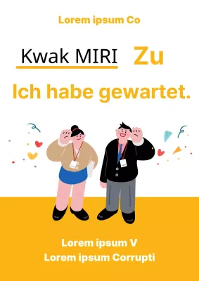 Der gelbe, kuschelige Willkommensführer für neue Mitarbeiter