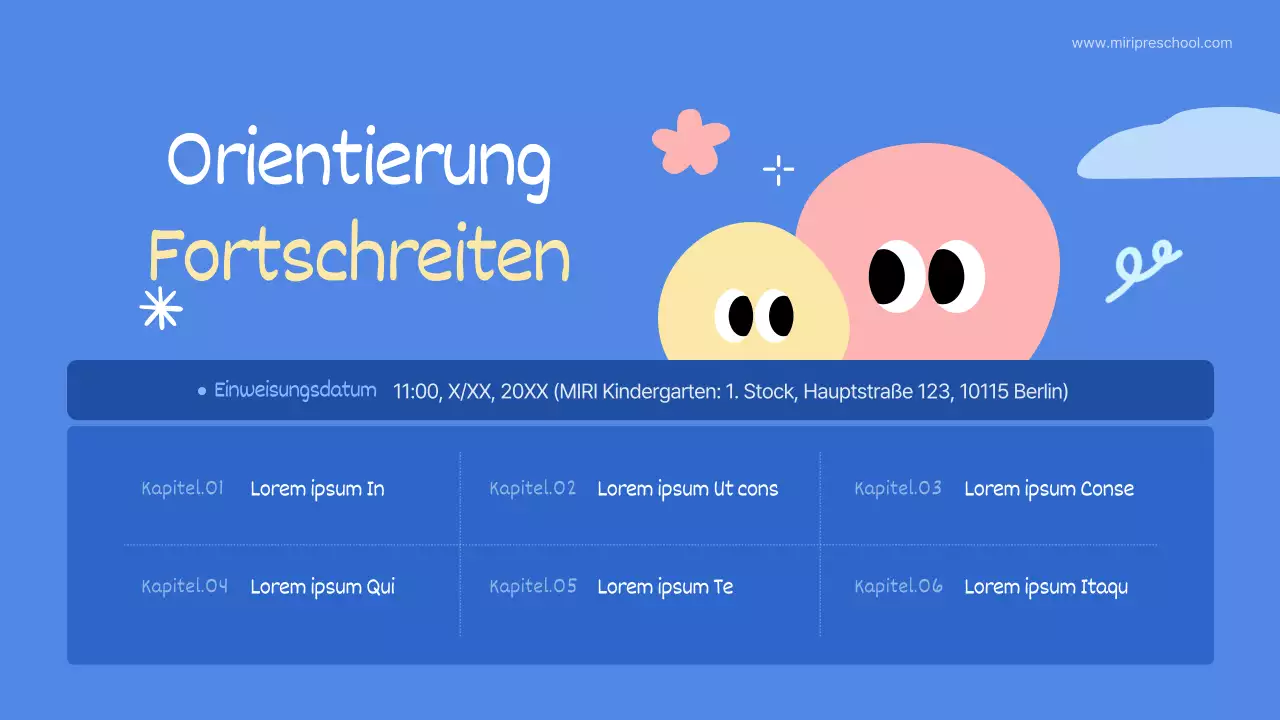 Ein Leitfaden für die Einstellung von blauen und rosa Kindergartenkindern