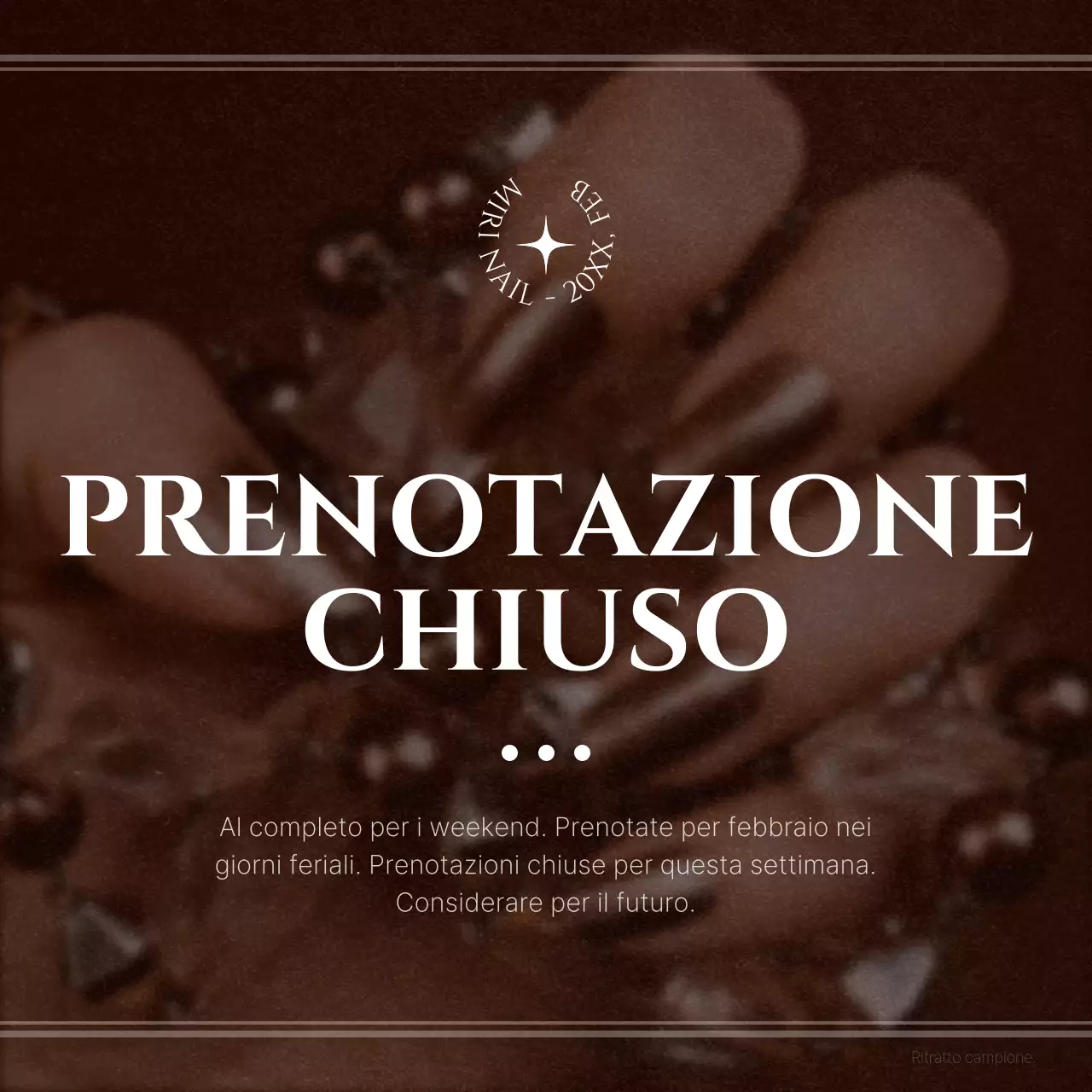 Guida alle chiusure di lusso marroni e bianche per le prenotazioni