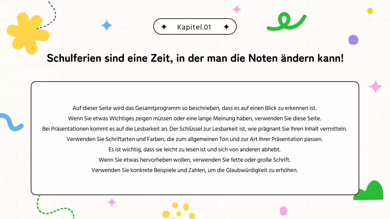 Beige und Schwarz, gemütliche Urlaubsspecials Orientierung Präsentation