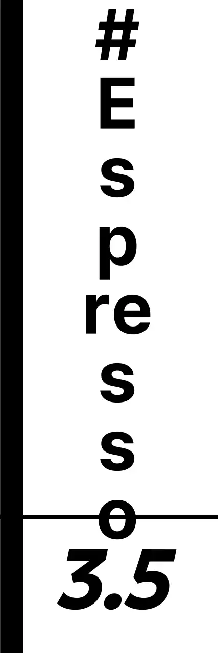 Moderne schwarze und weiße Getränke und Kaffee