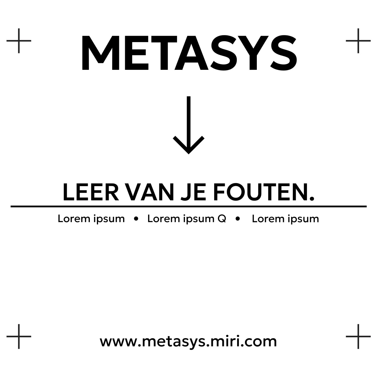 Omslagontwerp met een eenvoudige typografische compositie