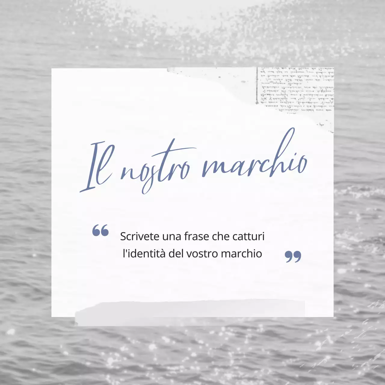 Promuovere un marchio di abbigliamento di moda vintage in bianco e nero