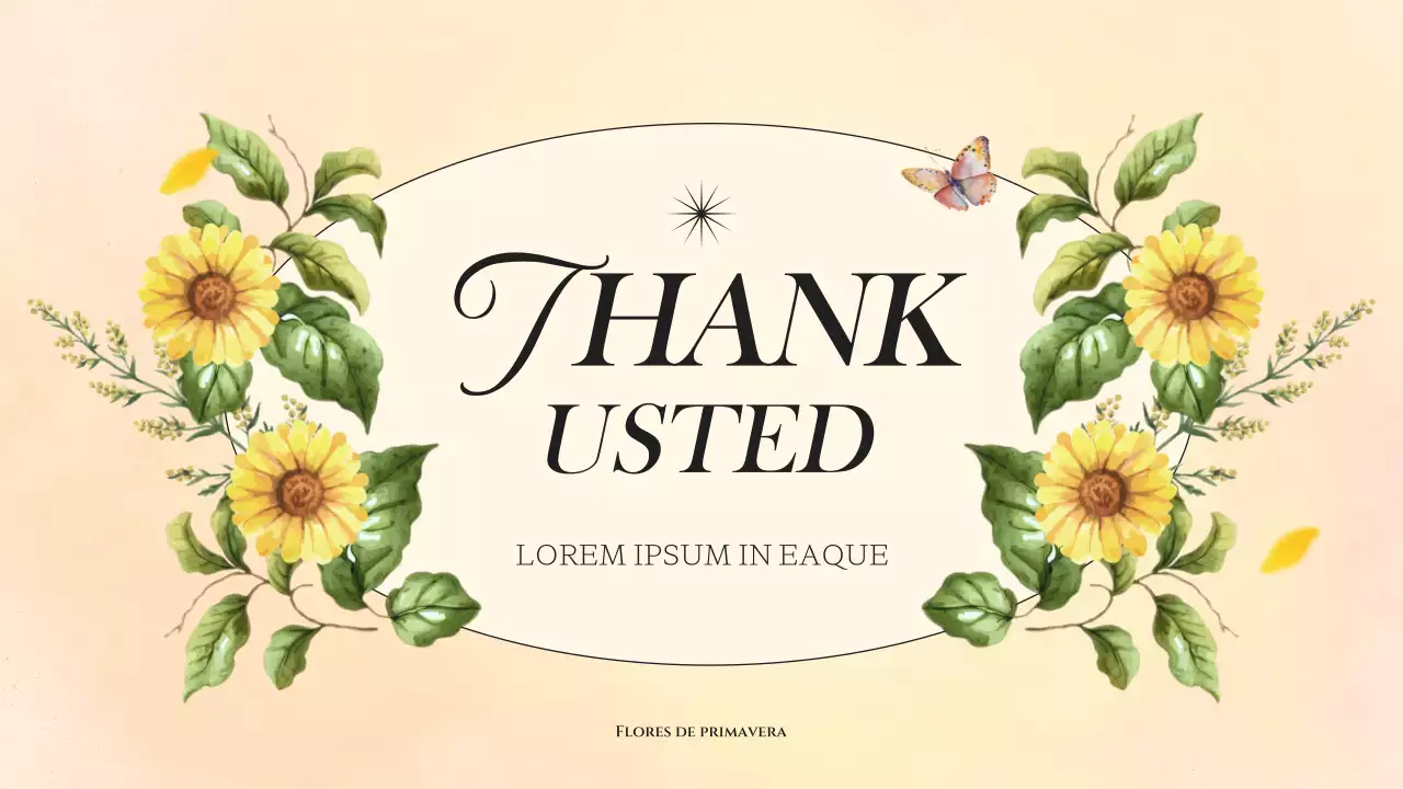 Clásica presentación floral primaveral en amarillo y verde