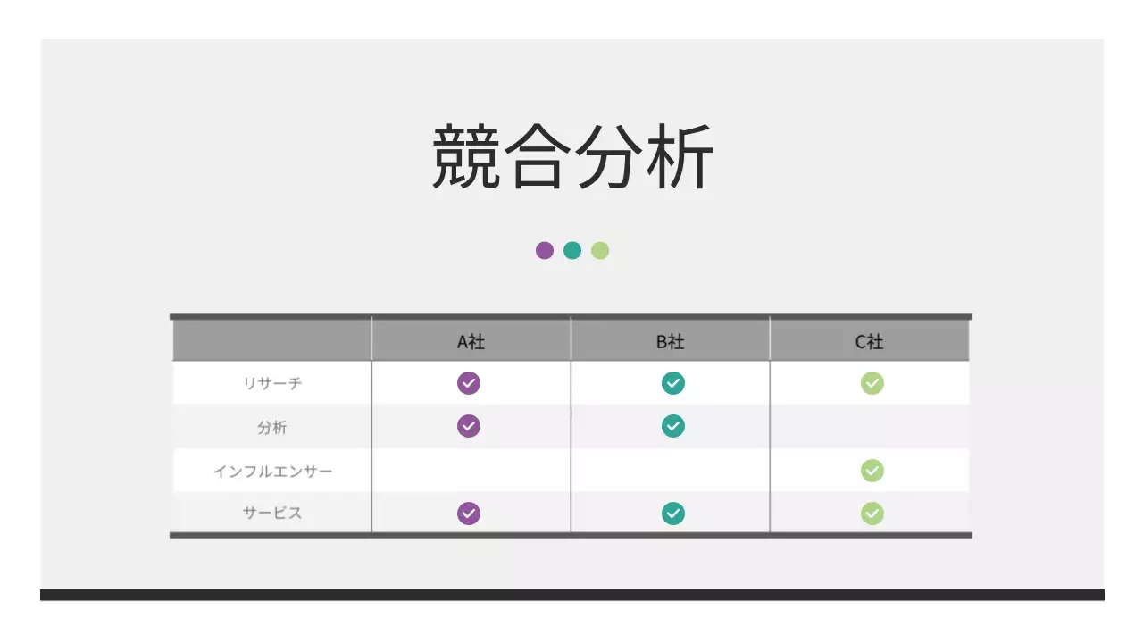 白黒のエレガントなビジネスレポート資料
