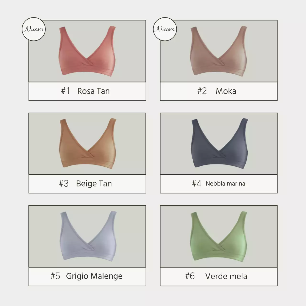 Pubblicità di biancheria intima semplice in bianco e chartreuse