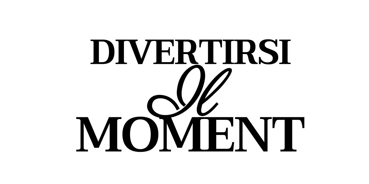 Lettering di lusso con una combinazione di serif e cursivi