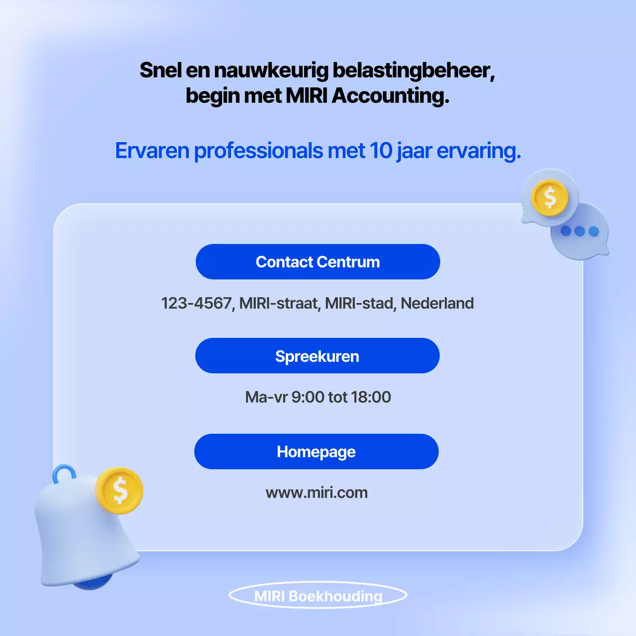 Promoot opruimen aan het einde van het jaar in blauw en lichtblauw.