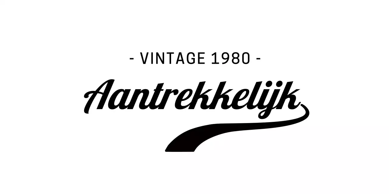 Gebogen typografie Concept Gepersonaliseerde merchandise