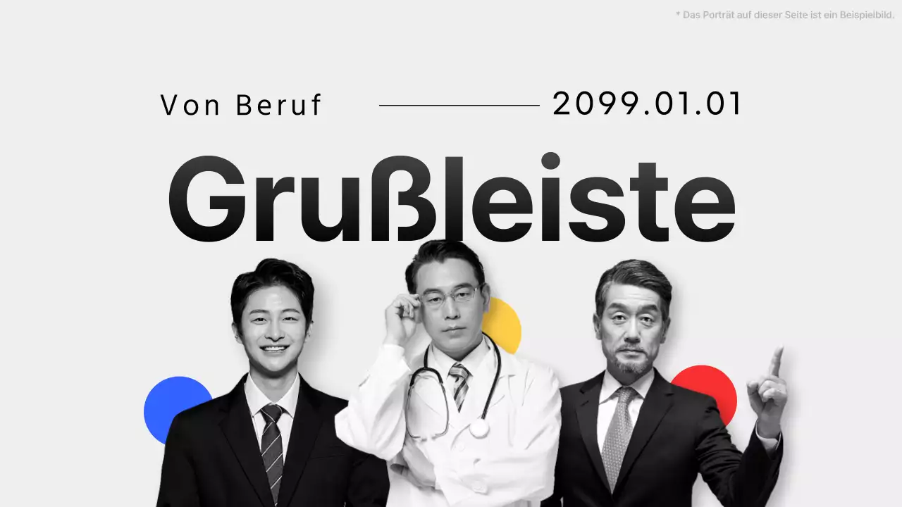 Eine Einführung in einen Regenbogen moderner CEO-Grüße