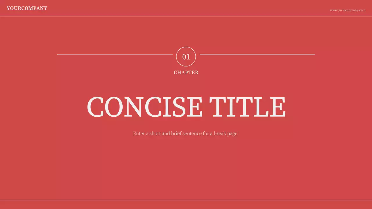 Red Modern Business Presentation