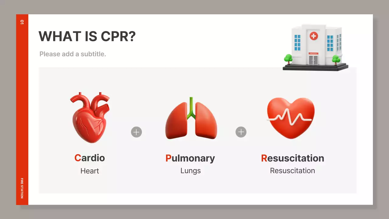 Presentasi Panduan CPR Modern Merah