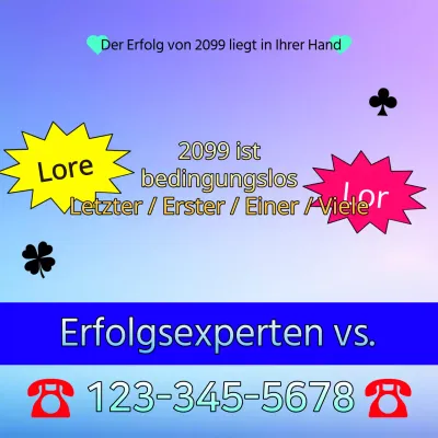 Ein kitschiger lila-blauer frischer Salat