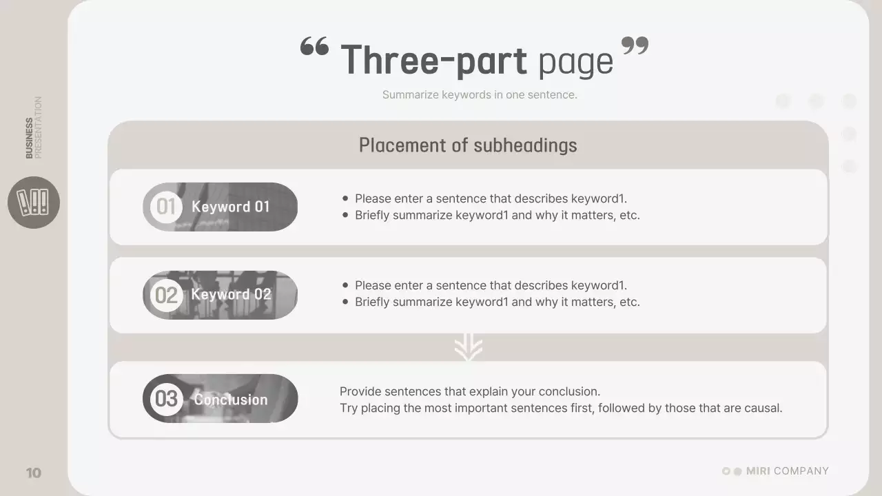 Beige Professional Template Presentation