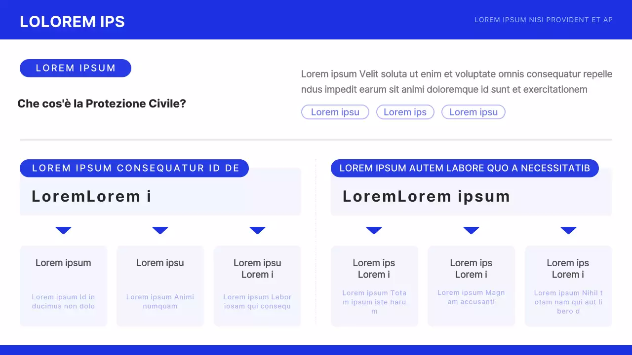 Formazione semplice di protezione civile in blu navy e nero