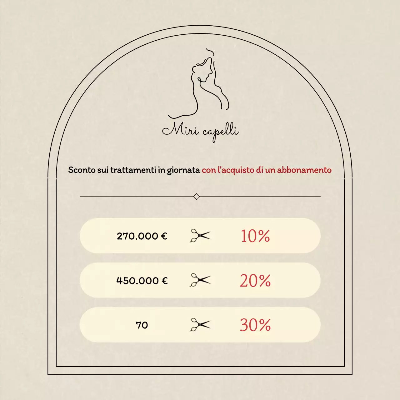 Promozione sconto minimalista di Yellow