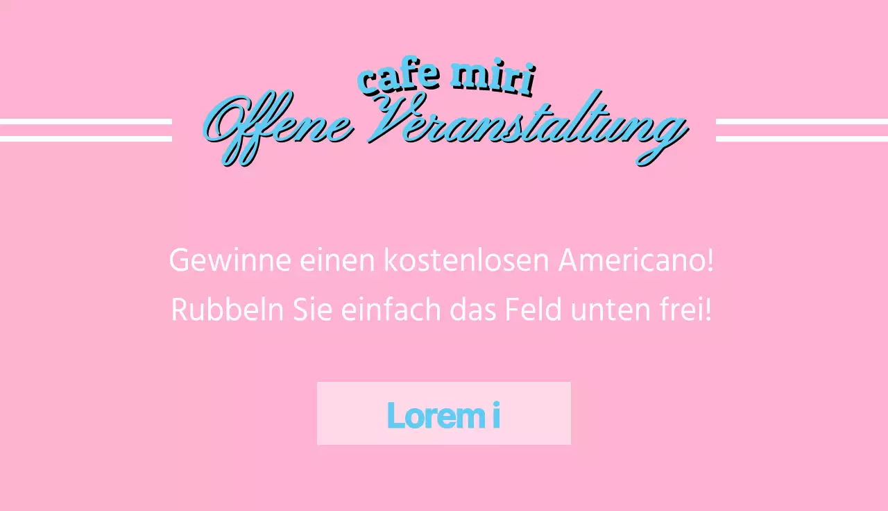 Emotionales Bild mit rosa kursiver Schrift auf natürlichem Hintergrund