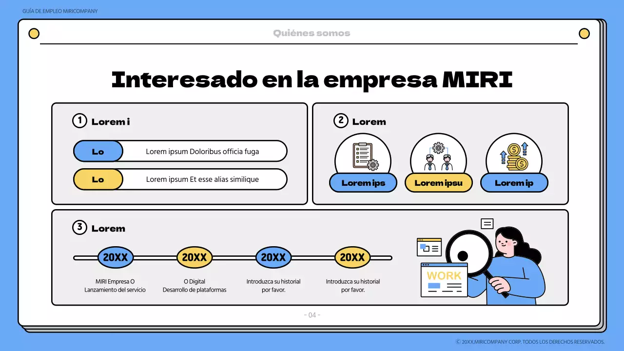 Materiales de formación del libro de embarque azul y amarillo