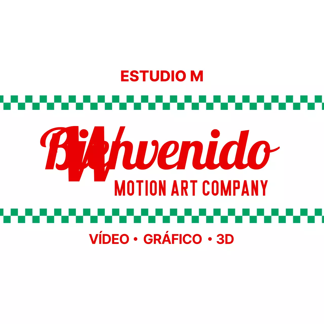 Diseño circular retro con aspecto a cuadros