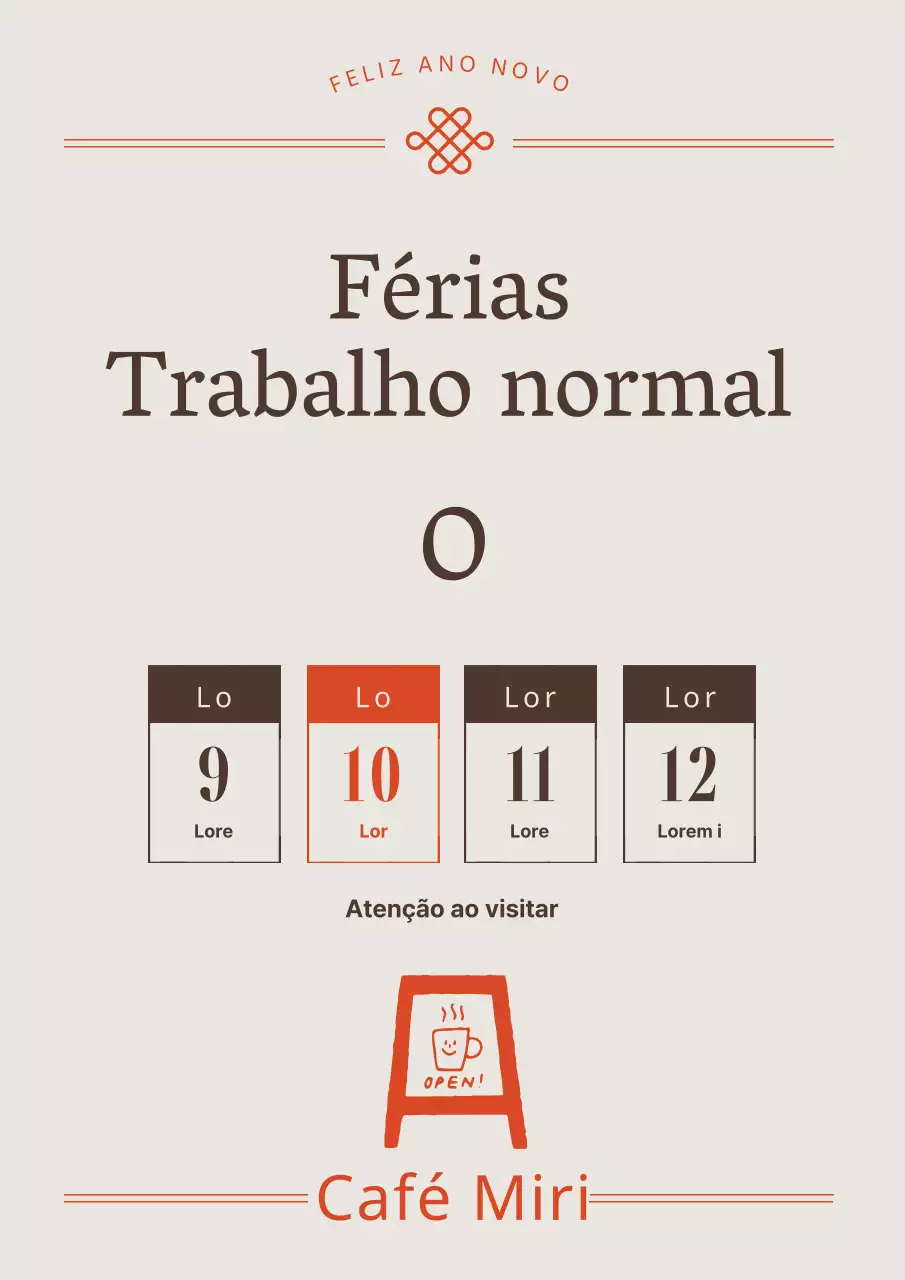 Um simples anúncio comercial de férias a cinzento