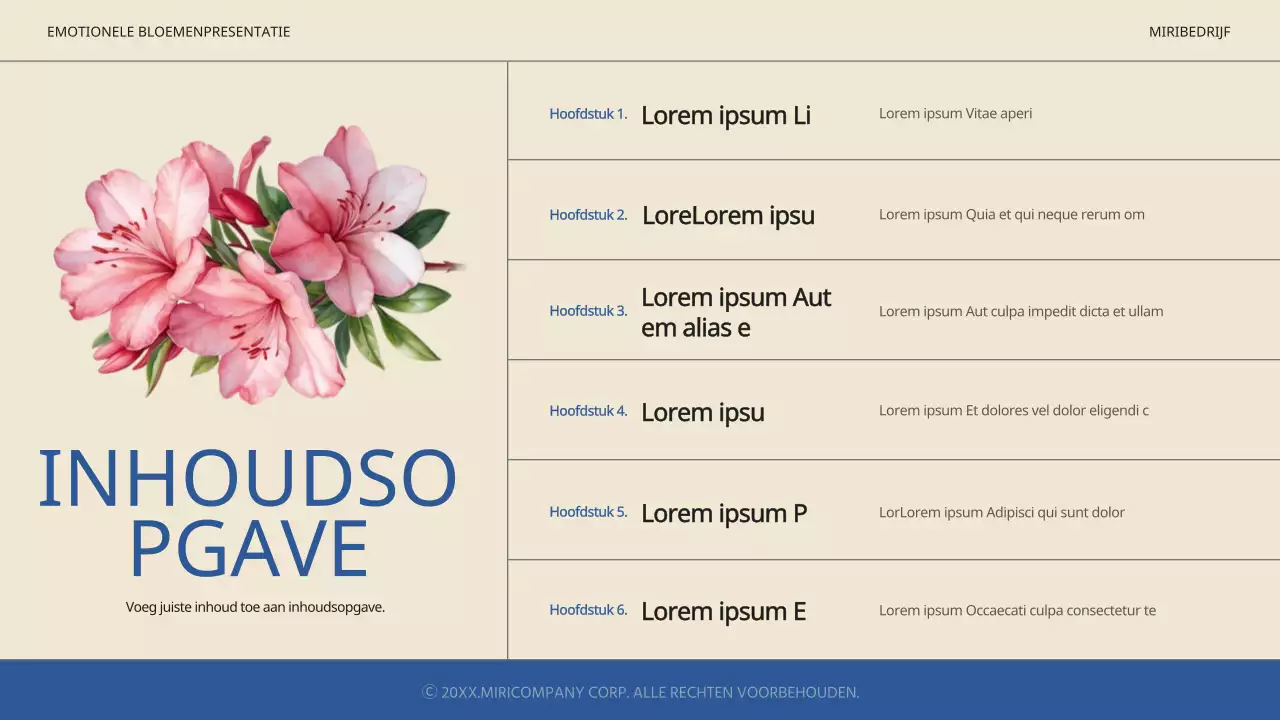 Eenvoudige en sentimentele lentebloemen in blauw en ivoor