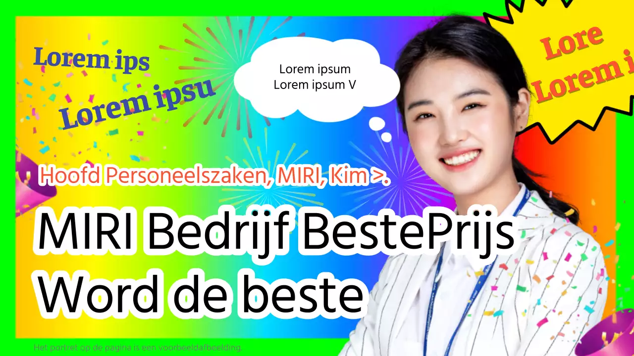 Welkom bij de regenboog van flestraining