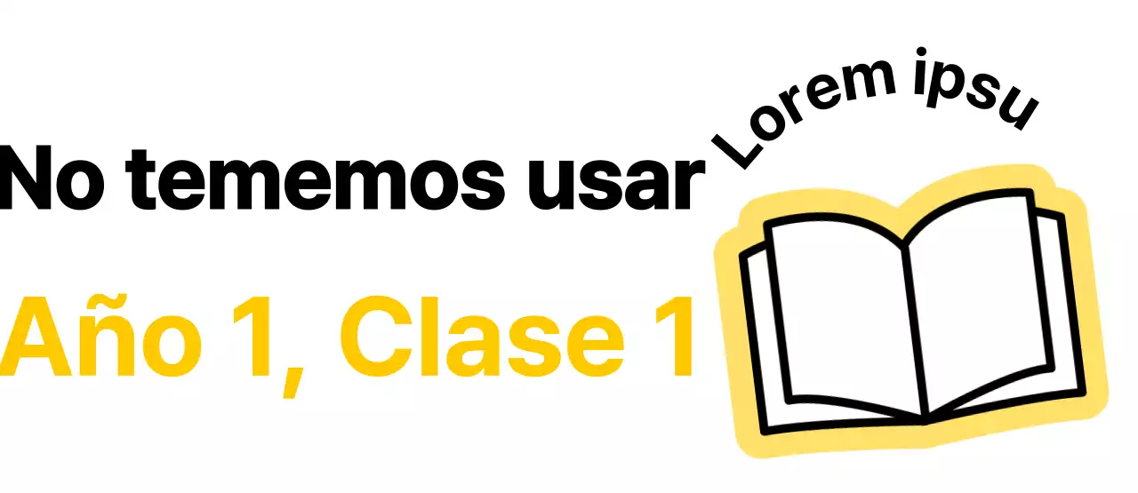 Diseña bonitos iconos y frases para representar a tu clase