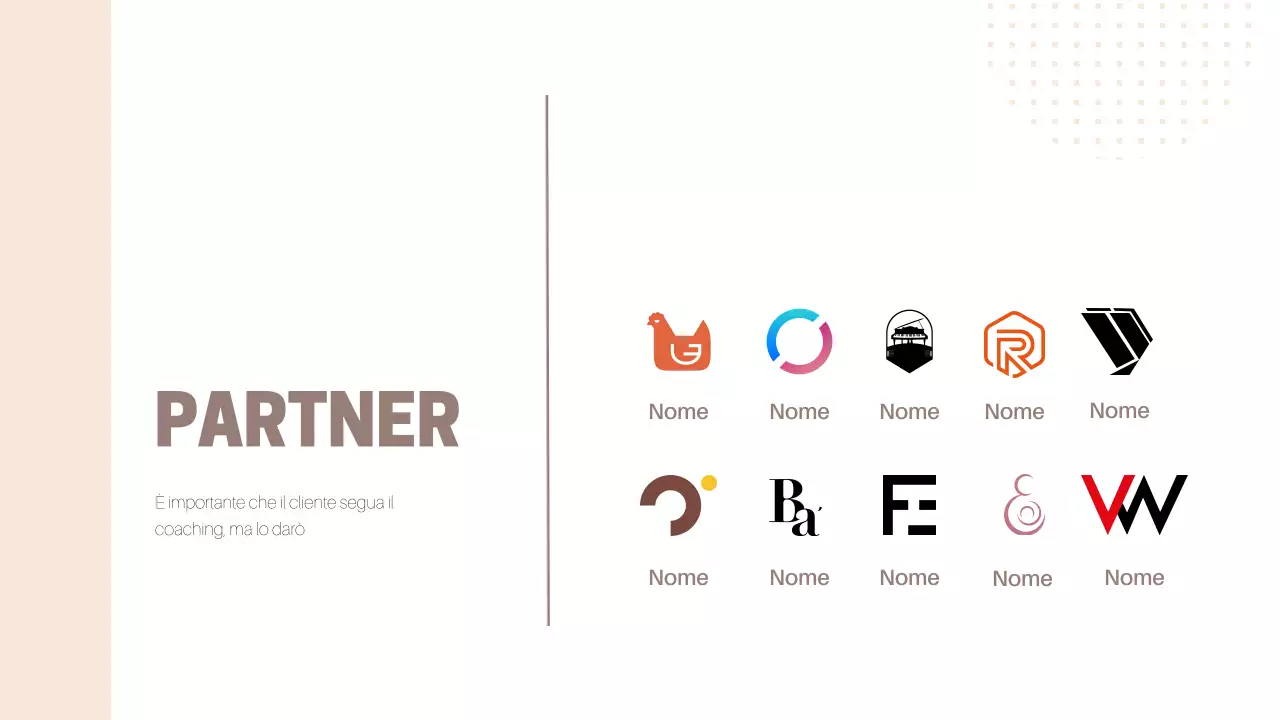 Materiali business classici in beige e marrone