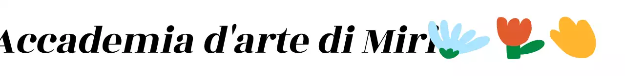 Una scuola d'arte naturale e luminosa con un tocco di colore