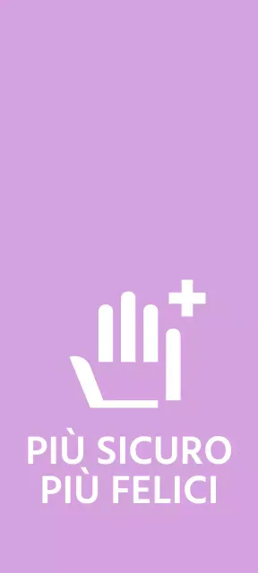 Design semplice con icona della mano