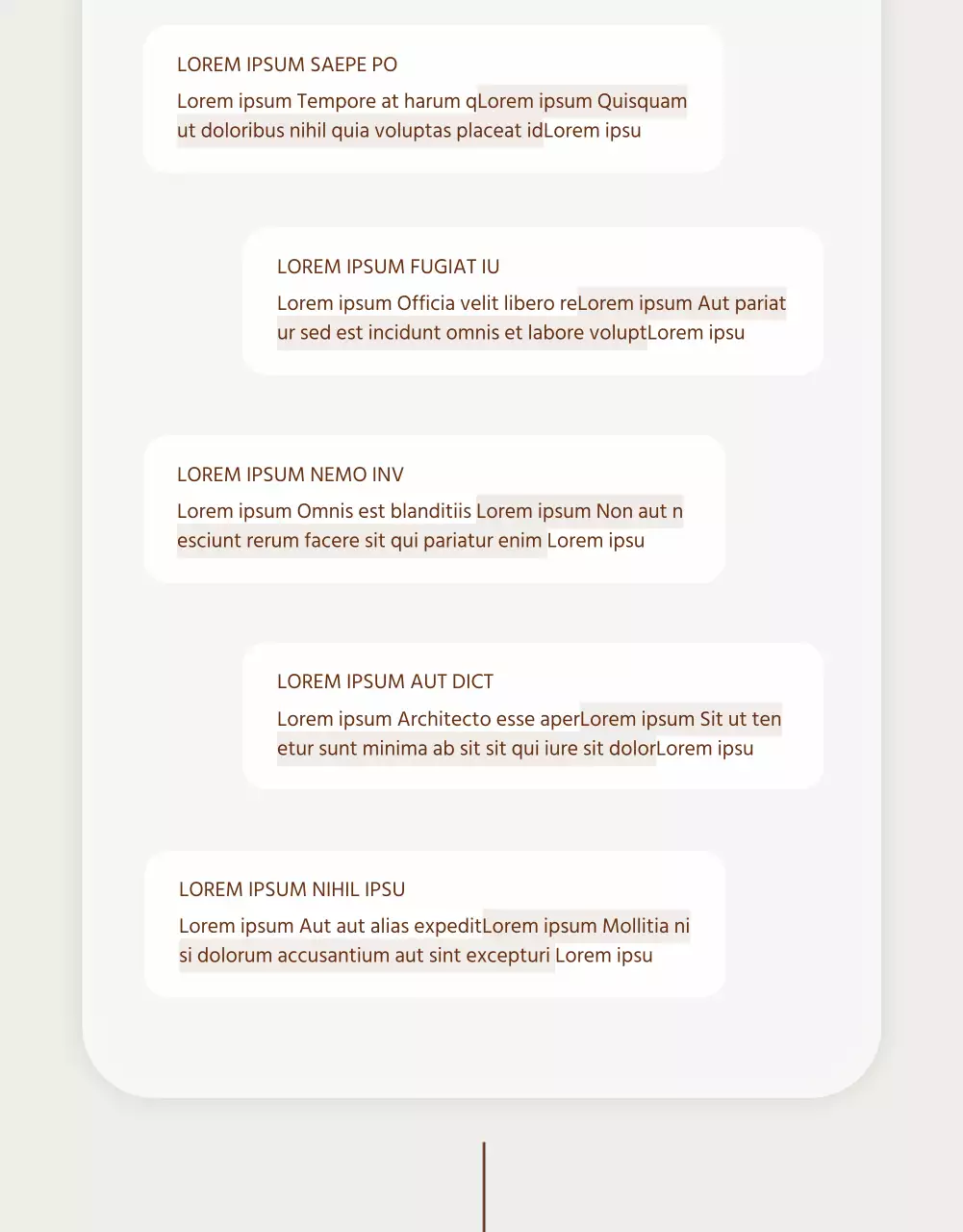 Werbung für ein einfaches hanwa Weihnachtsgeschenkset in Beige und Braun