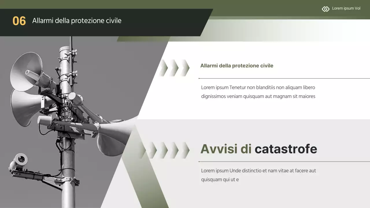 Materiale di addestramento moderno per la protezione civile in giallo e kaki