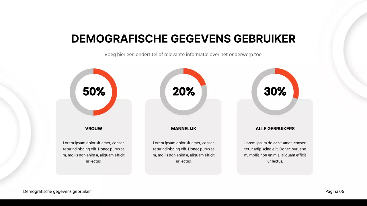 Zwart en rood klassiek zakelijk rapportagemateriaal