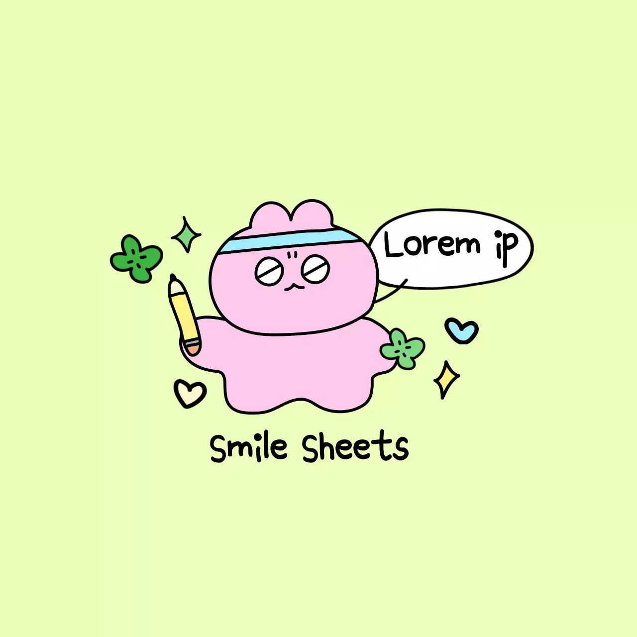 A perfect amulet concept with colorful and cute illustrations