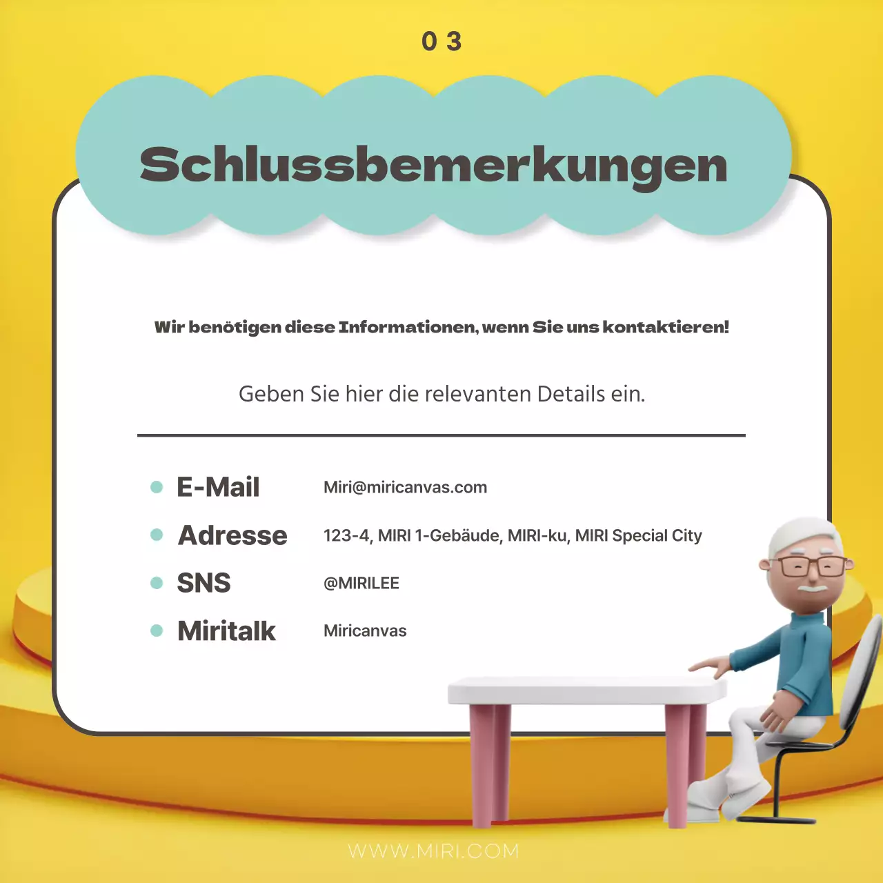 Ein kitschiges Durcheinander in Gelb und Hellblau