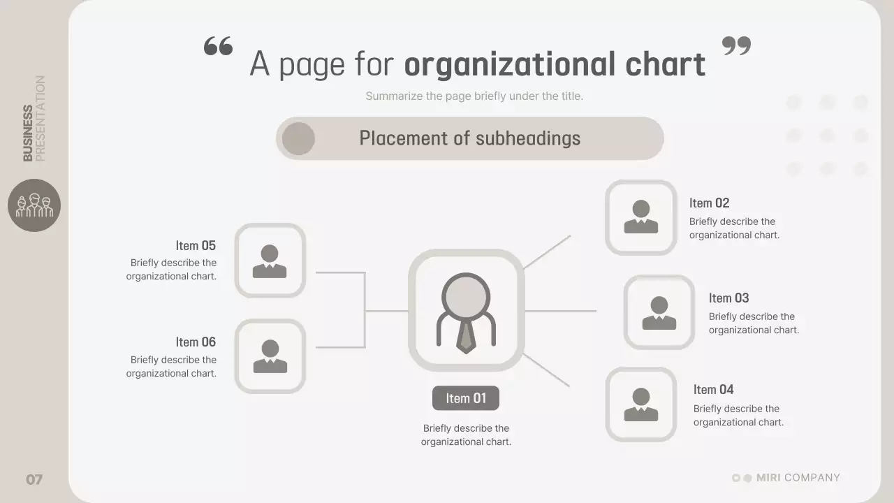 Beige Professional Template Presentation