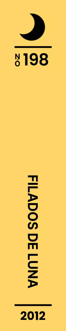Design simples com um ícone de lua