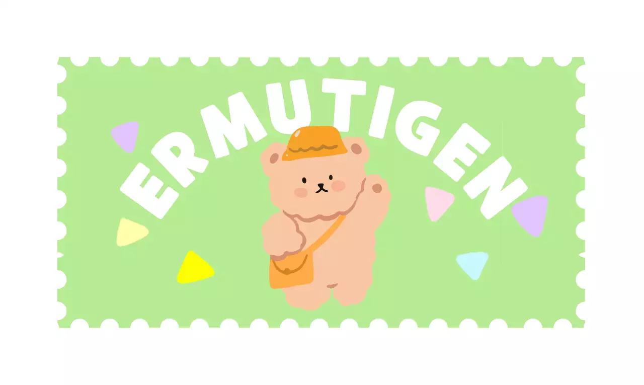 Ein niedliches Schulkonzept, das von Teddybären angefeuert wird