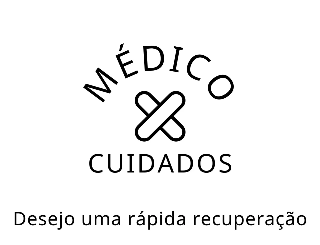 Cuidados médicos com um toque simples com ilustrações de medicamentos