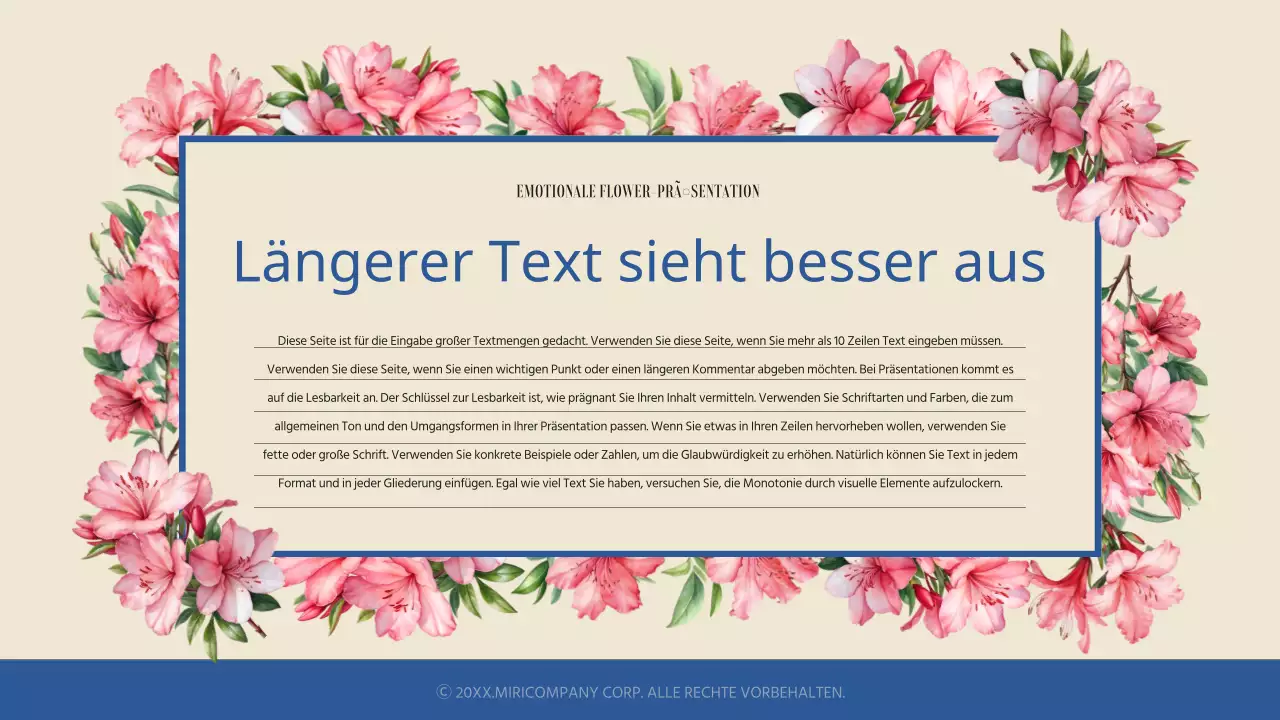 Einfache und sentimentale Frühlingsblumenpräsentation in Blau und Elfenbein