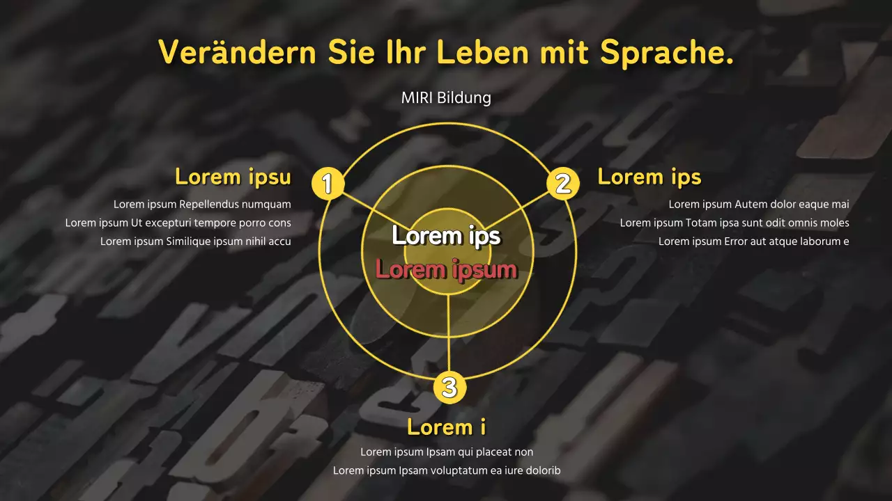 Studienführer für das kleine gelbe Schulhaus