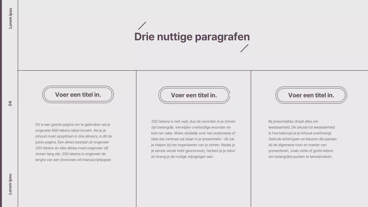 Uitleg over de minimalistische stijl van opmaken in paars