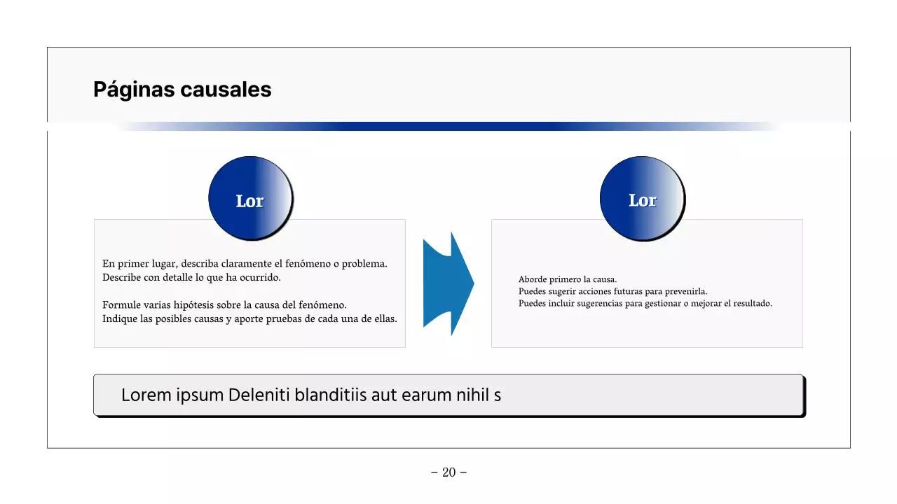 Informe básico imprimible en azul marino y gris