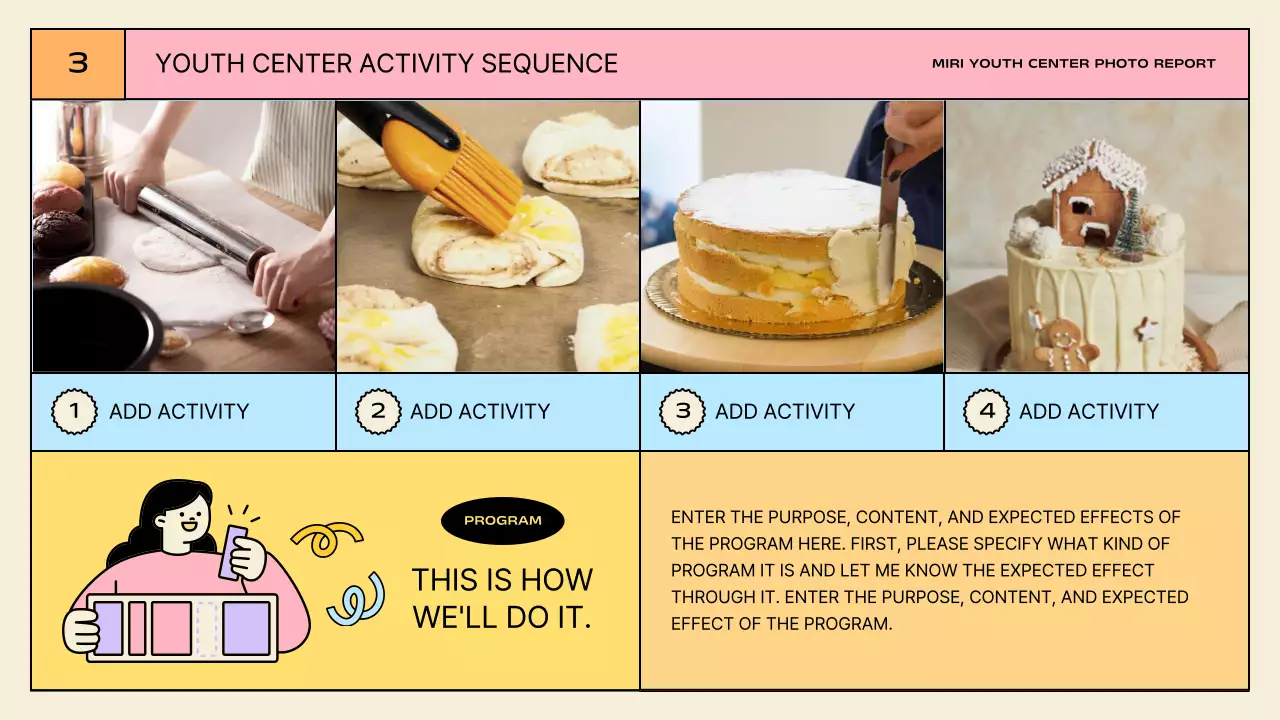 Yellow Retro Youth Report Presentation