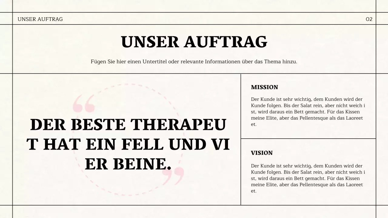 Einfache Geschäftsunterlagen zum Thema Zeitung in Schwarz und Rosa