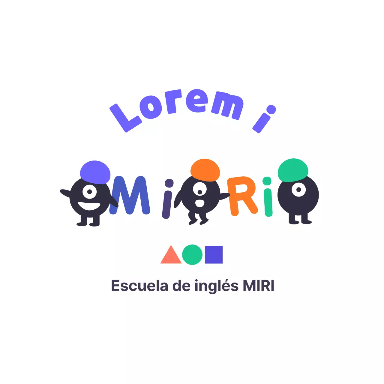 Una simpática guardería con colores y personajes alegres