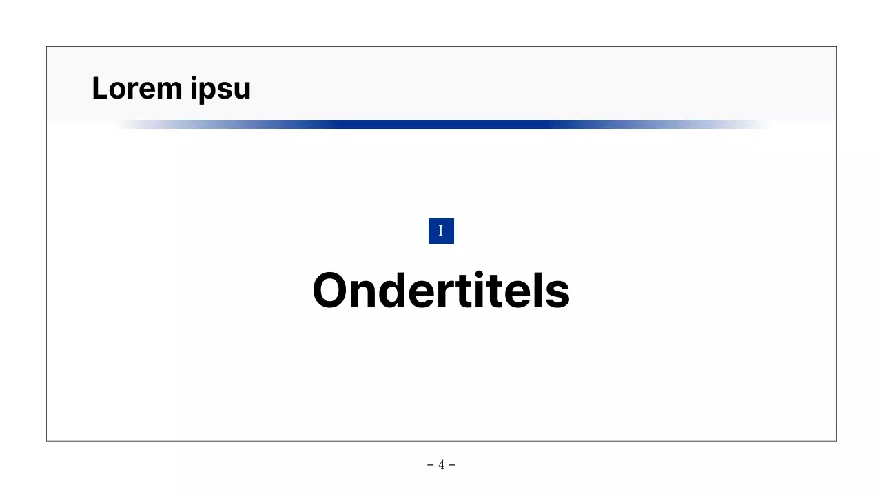 Basis printbaar rapport in marineblauw en grijs