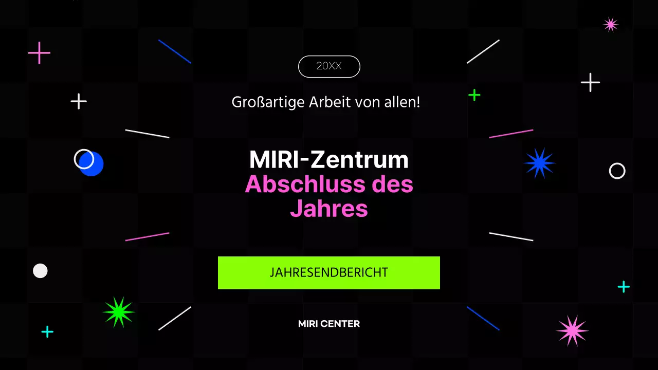 Kitschige Finanzberichte zum Jahresende in Pink und fluoreszierenden Farben