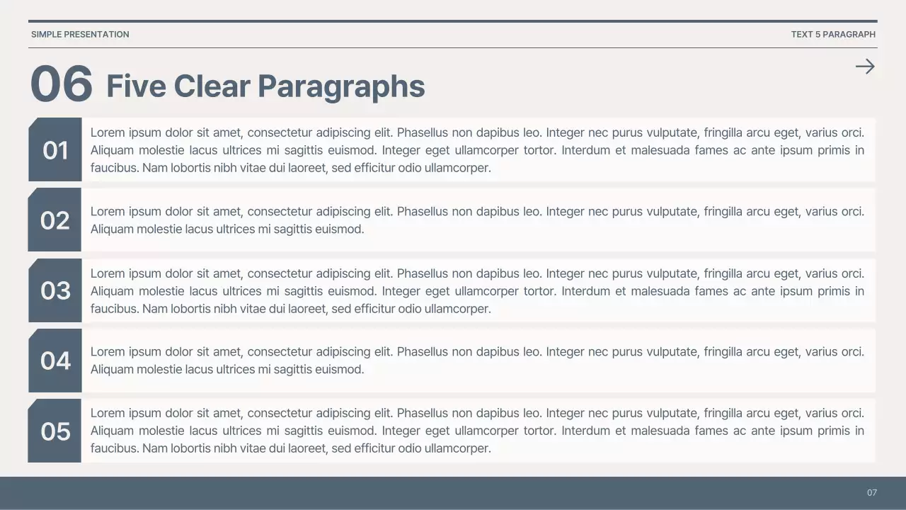 그레이 미니멀 가이드 프레젠테이션
