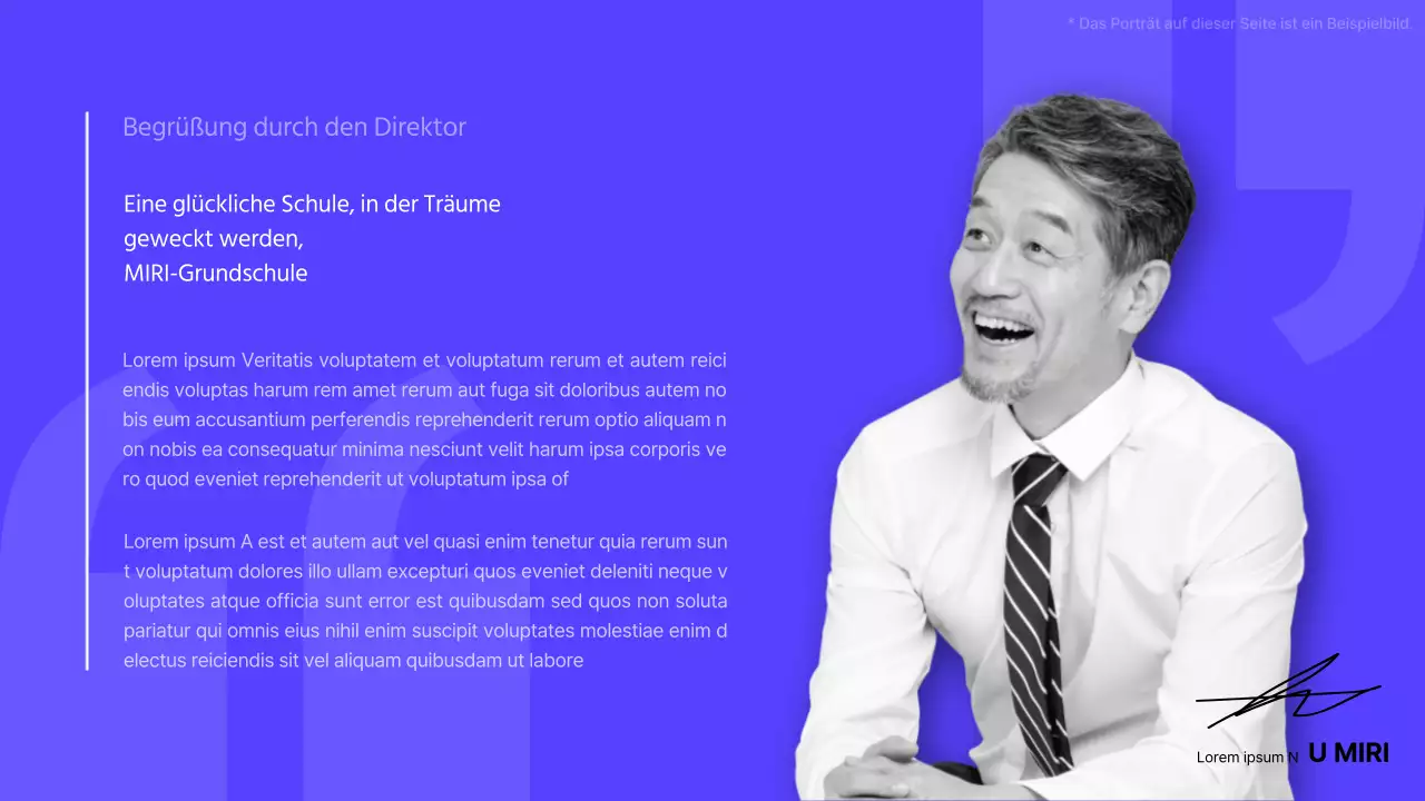 Eine Einführung in einen Regenbogen moderner CEO-Grüße